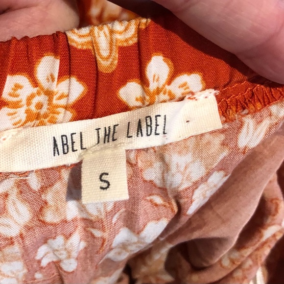 Abel the Label burnt orange dress - Picture 6 of 11